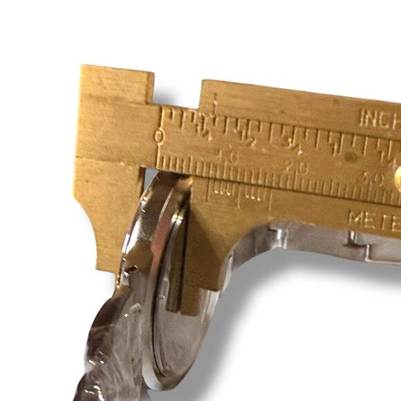 NOS Philip Persio Watch Mens Stainless Steel 38mm Polished Brushed Date Quartz - Picture 9 of 10